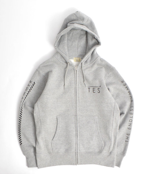 ROOPTOKYO(ループトウキョウ)の「ROOPTOKYO×TES 別注 ジップ パーカー(パーカー・メンズ・ホワイト/グレー・S/M/L)」の12枚目の写真