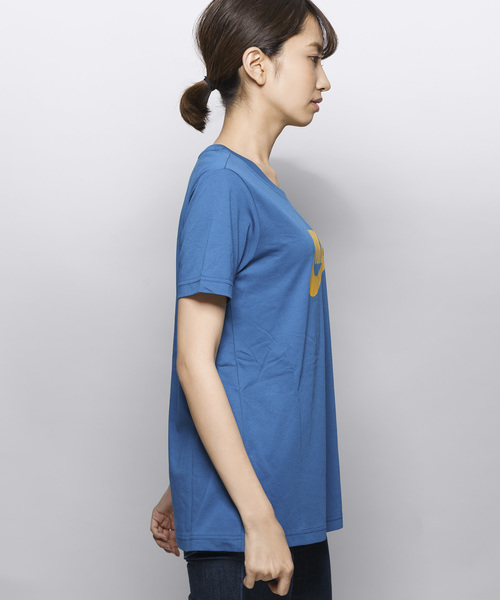 NIKE（ナイキ）の「【NIKE】吸湿性抜群コットン100%ロゴTシャツ（Tシャツ/カットソー・レディース・ホワイト/ピンク/ブラック/ブルー/ピンク系その他/グレー/ホワイト×ブラック・L/M/S/XL）」の20枚目の写真