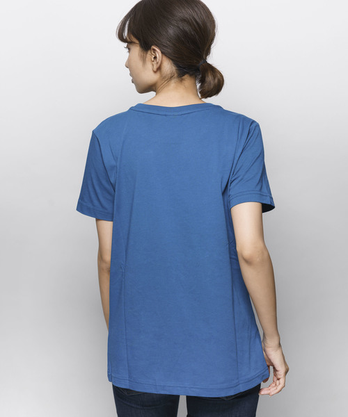 NIKE（ナイキ）の「【NIKE】吸湿性抜群コットン100%ロゴTシャツ（Tシャツ/カットソー・レディース・ホワイト/ピンク/ブラック/ブルー/ピンク系その他/グレー/ホワイト×ブラック・L/M/S/XL）」の21枚目の写真