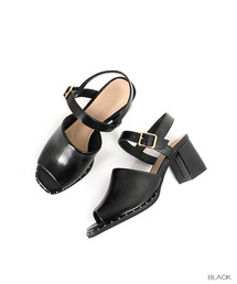 RANDA | CAMILLE BIS RANDA/バックストラップヒールサンダル(サンダル)