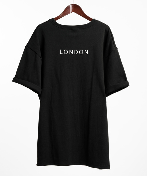 MONO-MART（モノマート）の「ワールドワンポイントオーバーカットソー/Heavy Cotton(1/2 sleeve)（Tシャツ/カットソー・メンズ・ホワイト/ブラック/グレー/グリーン/ピンク・FREE）」の10枚目の写真