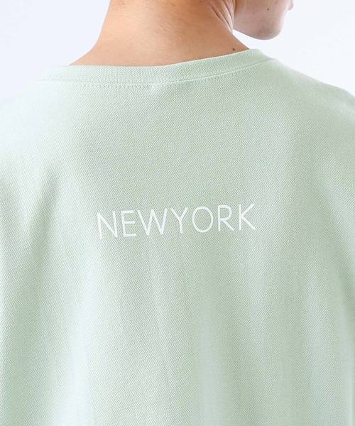 MONO-MART（モノマート）の「ワールドワンポイントオーバーカットソー/Heavy Cotton(1/2 sleeve)（Tシャツ/カットソー・メンズ・ホワイト/ブラック/グレー/グリーン/ピンク・FREE）」の19枚目の写真