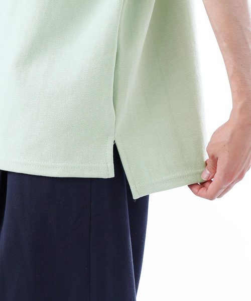 MONO-MART（モノマート）の「ワールドワンポイントオーバーカットソー/Heavy Cotton(1/2 sleeve)（Tシャツ/カットソー・メンズ・ホワイト/ブラック/グレー/グリーン/ピンク・FREE）」の21枚目の写真