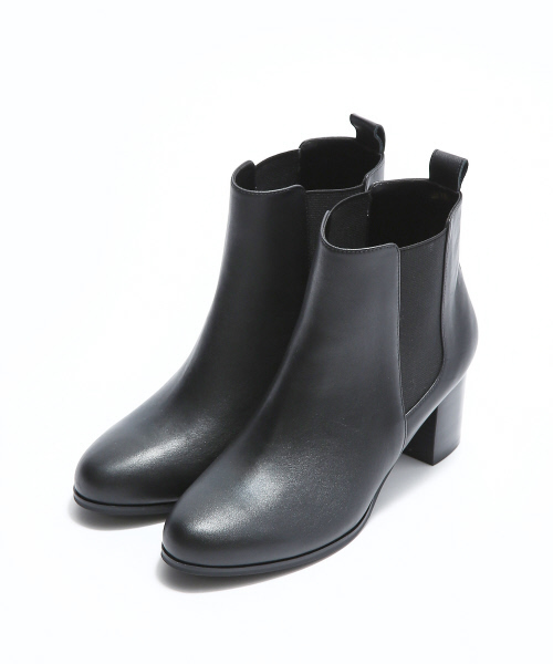 PICHE ABAHOUSE（ピシェ アバハウス）の「【晴雨兼用】6ｃｍサイドゴアブーツ（ブーツ・レディース・ブラック/グレー/ダークブラウン・34/35/36/37/38/39/40）」の9枚目の写真