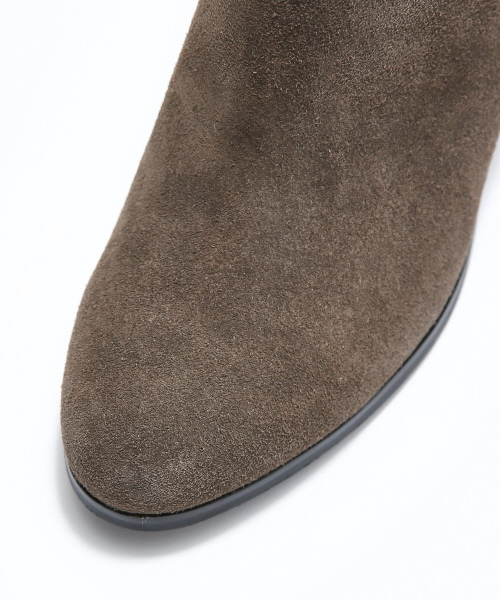 PICHE ABAHOUSE（ピシェ アバハウス）の「【晴雨兼用】6ｃｍサイドゴアブーツ（ブーツ・レディース・ブラック/グレー/ダークブラウン・34/35/36/37/38/39/40）」の5枚目の写真