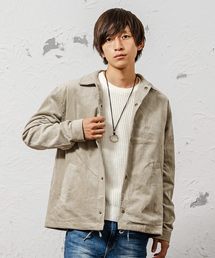 MinoriTY | コーチジャケット/ルーズシルエット/5.5Ｗコーデュロイ(その他アウター)
