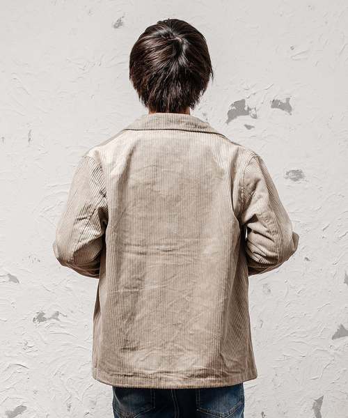 MinoriTY(マイノリティ)の「コーチジャケット/ルーズシルエット/5.5Wコーデュロイ(その他アウター・メンズ・ブラック/ベージュ/ブラウン・M/L)」の10枚目の写真