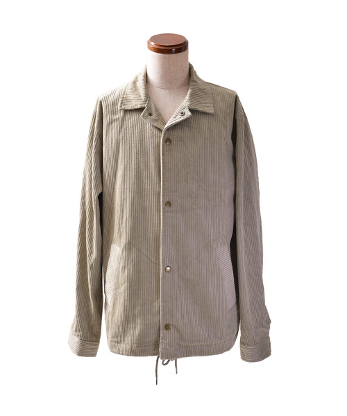 MinoriTY(マイノリティ)の「コーチジャケット/ルーズシルエット/5.5Wコーデュロイ(その他アウター・メンズ・ブラック/ベージュ/ブラウン・M/L)」の14枚目の写真