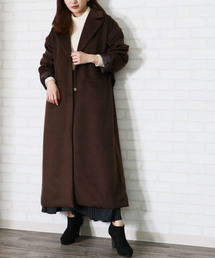 &g'aime | 【&g'aime】チェスターロングコート(チェスターコート)
