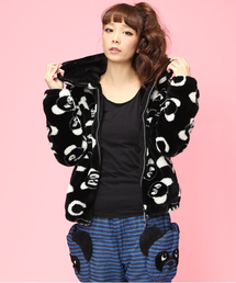 Candy Stripper（キャンディストリッパー）の「PEPE FUR JACKET 