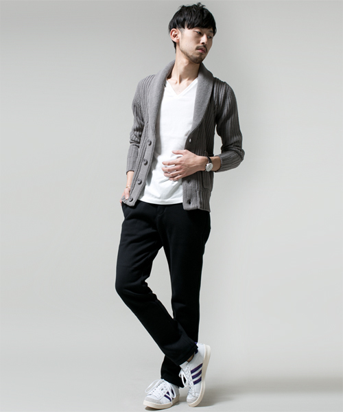 NANO universe（ナノユニバース）の「防風ウィンドサーモスウェットパンツ（その他パンツ・メンズ・トップグレー/チャコール/ネイビー/ブラック・SMALL/MEDIUM/LARGE/X-LARGE）」の13枚目の写真