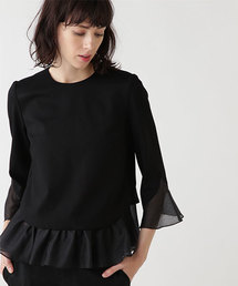 JILL STUART | ◆《Endy ROBE》マヌエラペプラムブラウス(シャツ/ブラウス)