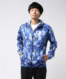 【Champion/チャンピオン】メンズ CPFU プリントストレッチフルジップパーカー