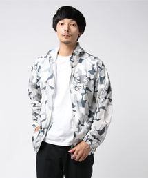 【Champion/チャンピオン】メンズ CPFU プリントストレッチフルジップパーカー