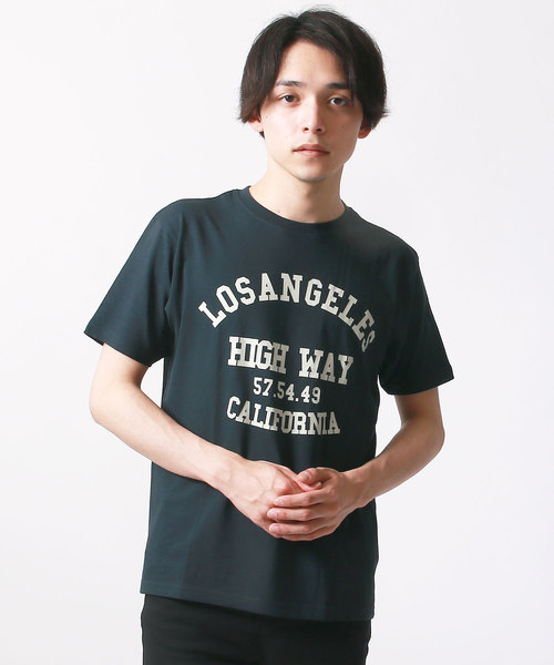 SHISKY（シスキー）の「プリント半袖クルーネックTシャツ（Tシャツ/カットソー・メンズ・A/B/C/D/E/F/G/H/I/J/K/L/M/N/O/P/Q/R/S/T・M/L）」の7枚目の写真