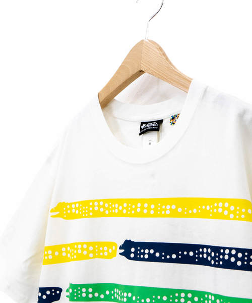 gym master(ジムマスター)の「gym master/ジムマスター ウツボーダー TEE(Tシャツ/カットソー・メンズ・ホワイト系その他/ホワイト系その他2・MEDIUM/LARGE)」の5枚目の写真
