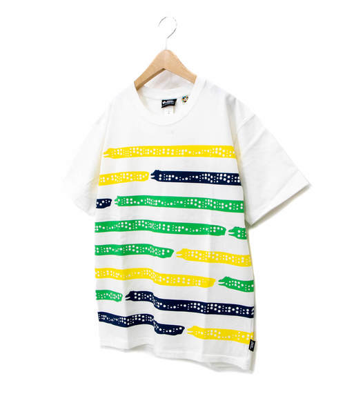 gym master(ジムマスター)の「gym master/ジムマスター ウツボーダー TEE(Tシャツ/カットソー・メンズ・ホワイト系その他/ホワイト系その他2・MEDIUM/LARGE)」の4枚目の写真