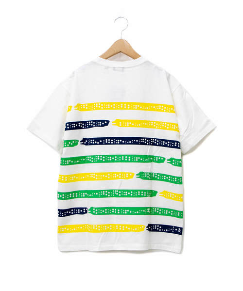 gym master(ジムマスター)の「gym master/ジムマスター ウツボーダー TEE(Tシャツ/カットソー・メンズ・ホワイト系その他/ホワイト系その他2・MEDIUM/LARGE)」の8枚目の写真