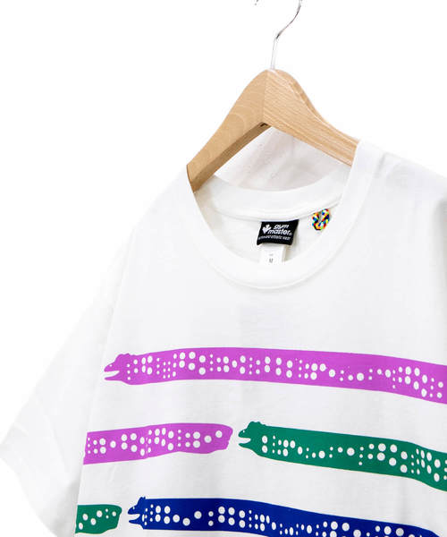 gym master(ジムマスター)の「gym master/ジムマスター ウツボーダー TEE(Tシャツ/カットソー・メンズ・ホワイト系その他/ホワイト系その他2・MEDIUM/LARGE)」の11枚目の写真