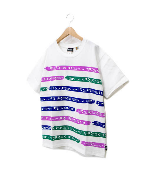 gym master(ジムマスター)の「gym master/ジムマスター ウツボーダー TEE(Tシャツ/カットソー・メンズ・ホワイト系その他/ホワイト系その他2・MEDIUM/LARGE)」の7枚目の写真