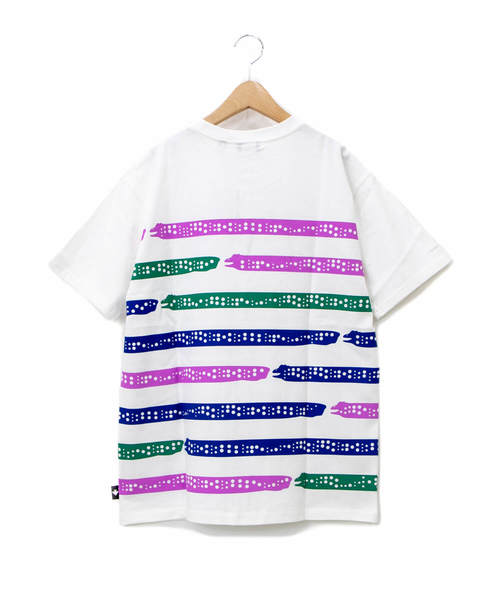 gym master(ジムマスター)の「gym master/ジムマスター ウツボーダー TEE(Tシャツ/カットソー・メンズ・ホワイト系その他/ホワイト系その他2・MEDIUM/LARGE)」の10枚目の写真