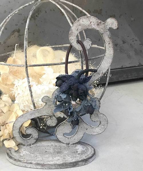 m.soeur（エムスール）の「アセビのリネンヘアゴム＊（ヘアゴム・レディース・ホワイト/グレー/ブラック・FREE）」の6枚目の写真