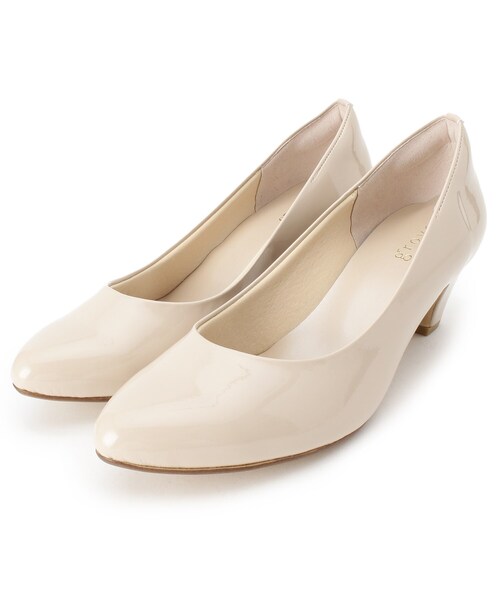 grove(グローブ)の「【5.5cm/日本製/WEB限定/ママスーツ/入卒】やわここち(R)パンプス プラス+ 19AW(パンプス・レディース・ブラック/ベージュ/ベビーピンク/ベージュ系その他6/ブラック系3・50/40/35/45/30/25/20)」の3枚目の写真