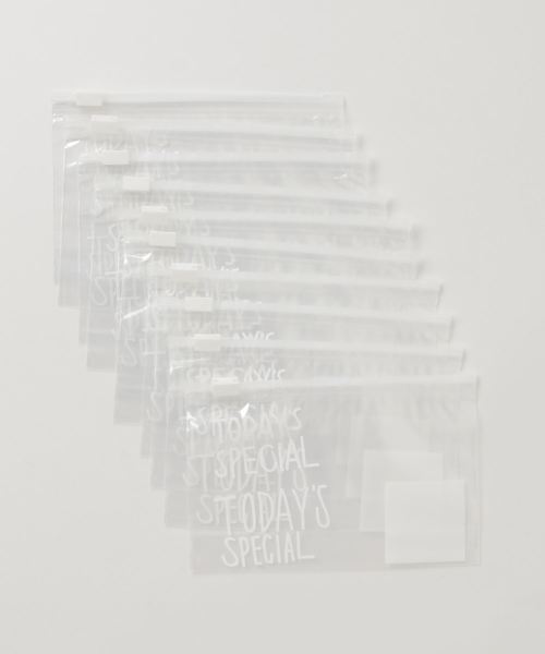 TODAY'S SPECIAL（トゥデイズスペシャル）の「【TODAY'S SPECIAL】ジップケース S/361293（キッチンツール・レディース・クリア・S）」の2枚目の写真