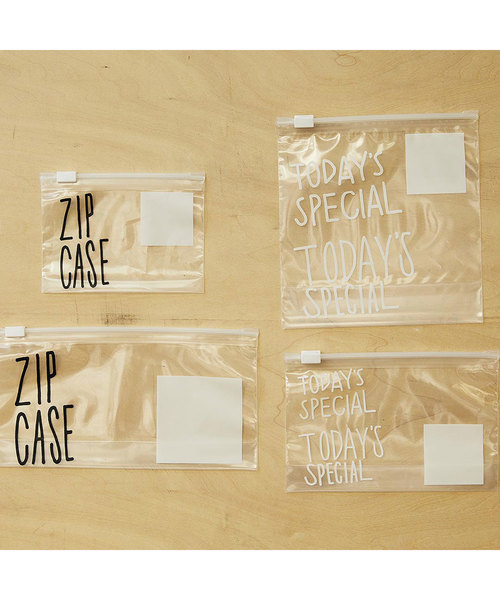 TODAY'S SPECIAL（トゥデイズスペシャル）の「【TODAY'S SPECIAL】ジップケース S/361293（キッチンツール・レディース・クリア・S）」の7枚目の写真