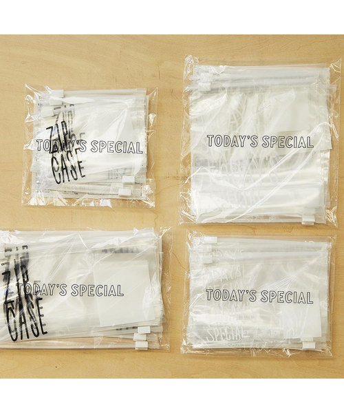TODAY'S SPECIAL（トゥデイズスペシャル）の「【TODAY'S SPECIAL】ジップケース S/361293（キッチンツール・レディース・クリア・S）」の8枚目の写真