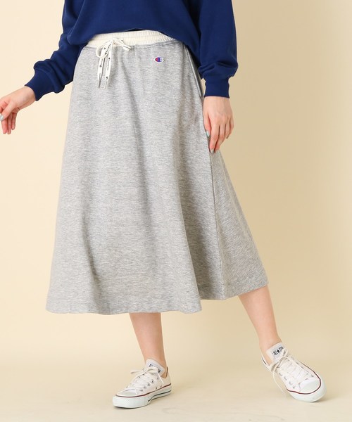 Web限定販売 Champion チャンピオン スウェットロングスカート