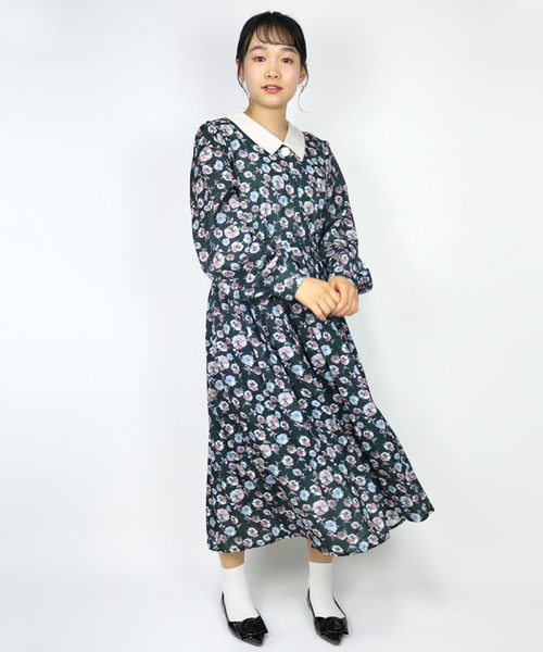 Petit ワンピース Paravion Standard パラビオンスタンダードプチ のファッション Petit ブローチボタンワンピース ワンピース ワンピース セール 訳あり の