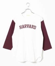 WEGO VINTAGE/HARVARDベースボールTシャツ