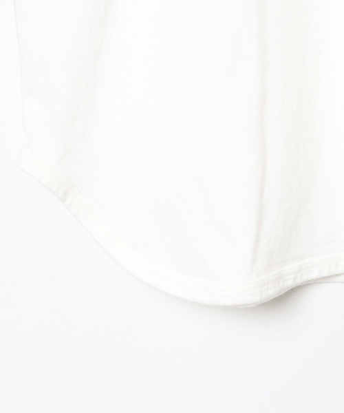 WEGO（ウィゴー）の「WEGO VINTAGE/HARVARDベースボールTシャツ（Tシャツ/カットソー・レディース・ブラック/ワイン・FREE）」の9枚目の写真