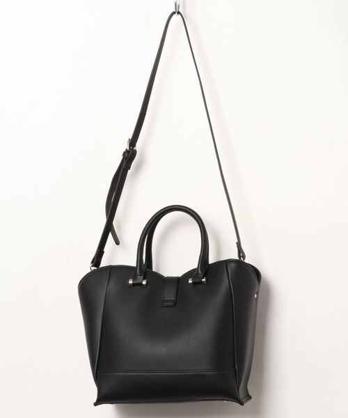 SMIR NASLI（サミールナスリ）の「Shoulder Set Tote（トートバッグ・レディース・ブラック/ベージュ/グレー・ﾌﾘ-）」の7枚目の写真
