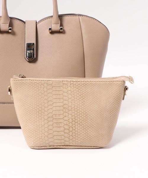 SMIR NASLI（サミールナスリ）の「Shoulder Set Tote（トートバッグ・レディース・ブラック/ベージュ/グレー・ﾌﾘ-）」の20枚目の写真