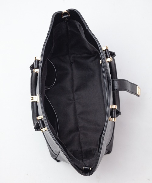 SMIR NASLI（サミールナスリ）の「Shoulder Set Tote（トートバッグ・レディース・ブラック/ベージュ/グレー・ﾌﾘ-）」の8枚目の写真