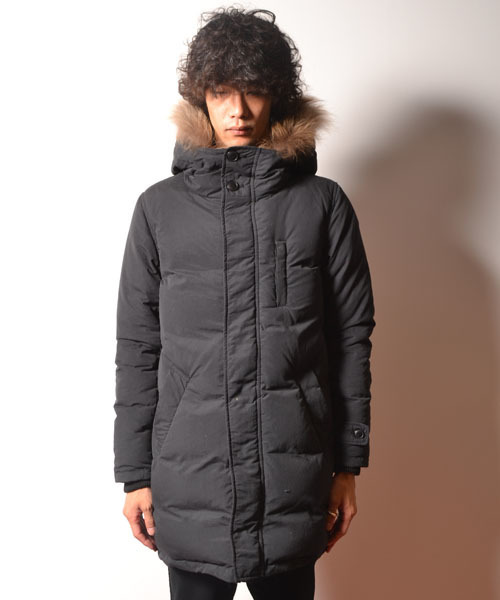 COMMONWARE AMERICAN RAG CIE&Magine(コモンウェアアメリカンラグシーアンド マージン)の「AMERICAN RAG CIE&Magine COMMONWARE スタンドフードダウンコート(ダウンジャケット/コート・メンズ・ブラック/キャメル・44/48/46)」の22枚目の写真