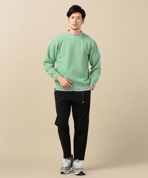 SHIPS(シップス)の「SC: CORDURA(R) ピケ クルーネック ウォッシャブル ニット(ニット/セーター・メンズ・ネイビー/オフホワイト/ブルー/ライトグリーン/ダークブルー・SMALL/MEDIUM/LARGE/X-LARGE)」の11枚目の写真