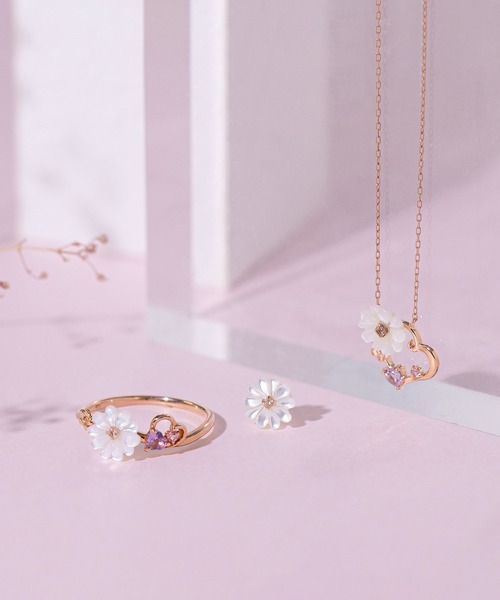 BLOOM(ブルーム)の「K10 ピンクゴールド マーガレット リング BLOOM/ブルーム(リング・レディース・ピンクゴールド・11号/9号)」の10枚目の写真