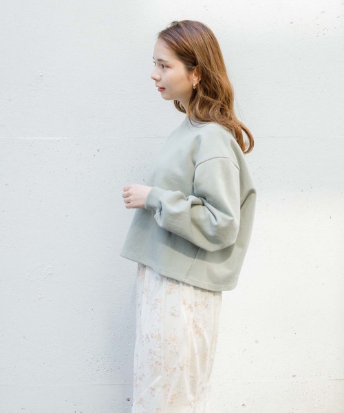 flower（フラワー）の「カシュクールスウェット（スウェット・レディース・ピンク/グリーン・FREE）」の10枚目の写真