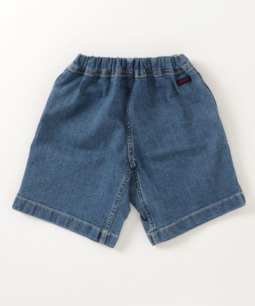 Gramicci（グラミチ）の「【 GRAMICCI / グラミチ 】クライミング デニム ショーツ  KIDS DENIM G-SHORTS　5117-DMJ-K（デニムパンツ・キッズ・ブルー・100/110/120/130）」の2枚目の写真