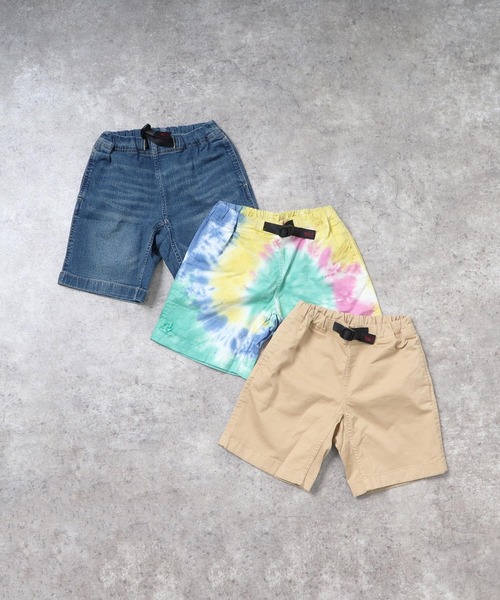 Gramicci（グラミチ）の「【 GRAMICCI / グラミチ 】クライミング デニム ショーツ  KIDS DENIM G-SHORTS　5117-DMJ-K（デニムパンツ・キッズ・ブルー・100/110/120/130）」の12枚目の写真