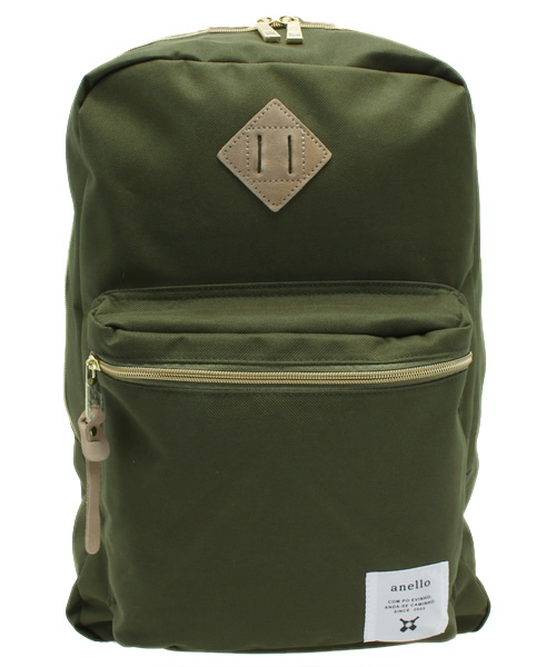 anello（アネロ）の「【anello】ポリキャンバスバックパック（バックパック/リュック・レディース・オリーブ/その他31/ブラック/ダークオリーブ・FREE/ONE SIZE）」の3枚目の写真