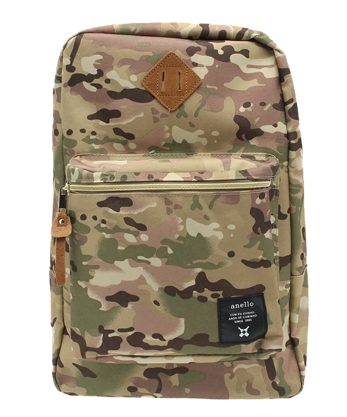 anello（アネロ）の「【anello】ポリキャンバスバックパック（バックパック/リュック・レディース・オリーブ/その他31/ブラック/ダークオリーブ・FREE/ONE SIZE）」の4枚目の写真