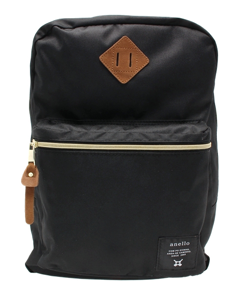 anello（アネロ）の「【anello】ポリキャンバスバックパック（バックパック/リュック・レディース・オリーブ/その他31/ブラック/ダークオリーブ・FREE/ONE SIZE）」の2枚目の写真