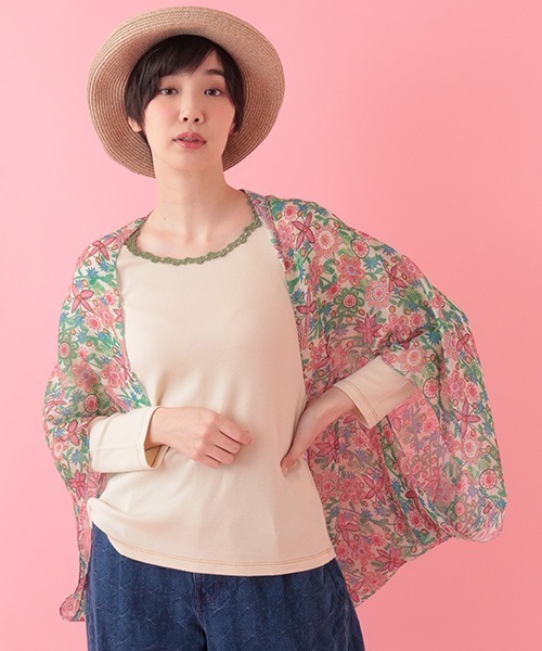 美品 ホコモララ レースショール＆ボレロにもなります