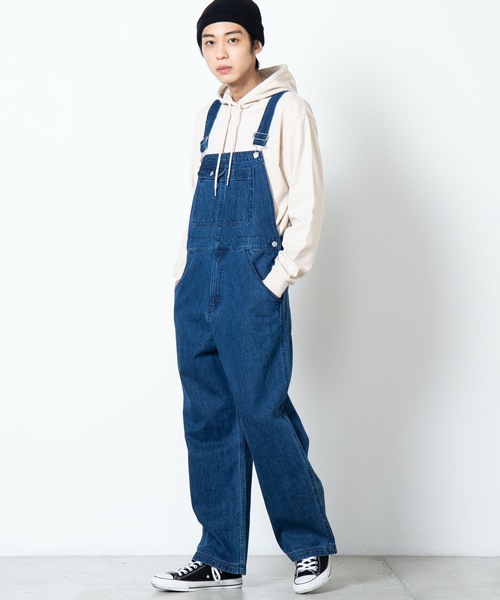 WEGO（ウィゴー）の「WEGO/デニムオーバーオール（サロペット/オーバーオール・メンズ・スカイブルー/コバルトブルー・MEDIUM/LARGE）」の15枚目の写真