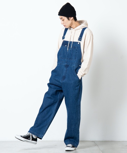 WEGO（ウィゴー）の「WEGO/デニムオーバーオール（サロペット/オーバーオール・メンズ・スカイブルー/コバルトブルー・MEDIUM/LARGE）」の16枚目の写真