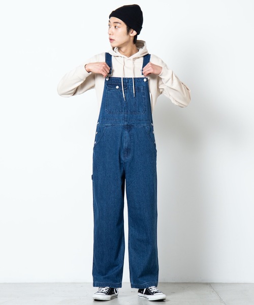 WEGO（ウィゴー）の「WEGO/デニムオーバーオール（サロペット/オーバーオール・メンズ・スカイブルー/コバルトブルー・MEDIUM/LARGE）」の17枚目の写真